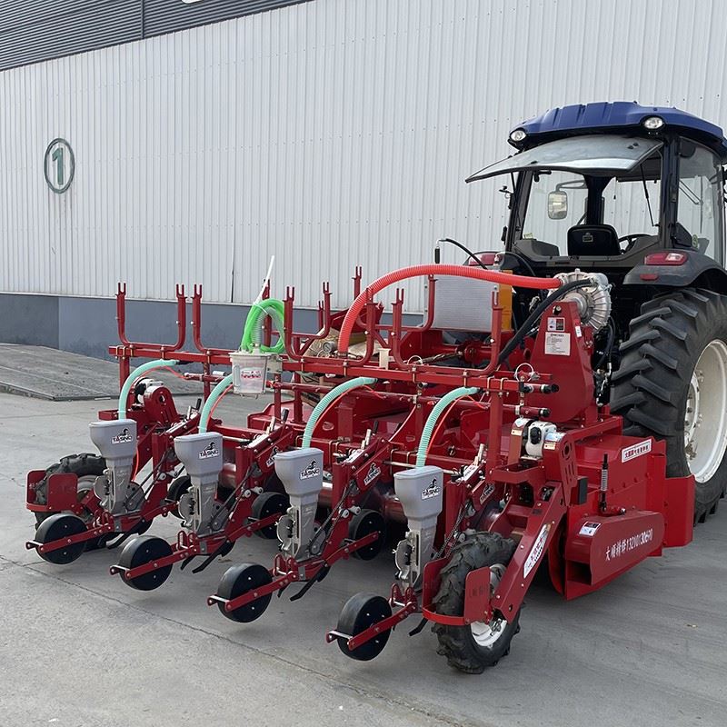 4row pneumatic vegetable seeder4